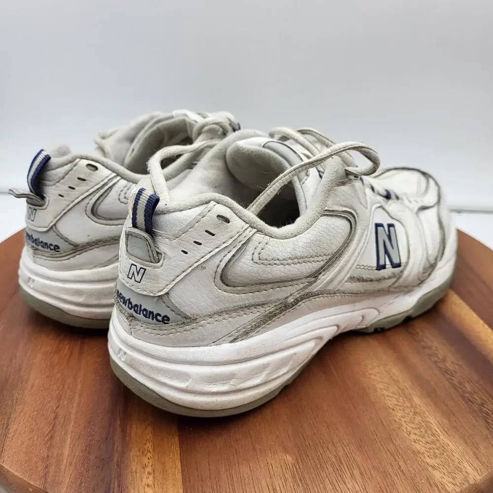 New Balance‎ 407 Running Shoes Womens 9.5 B White Leather Sneakers
